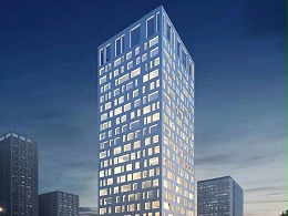 北京金城合作合肥东方国信大厦户外亮化项目